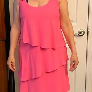 Hot pink dress by Shoshanna. Size 8.